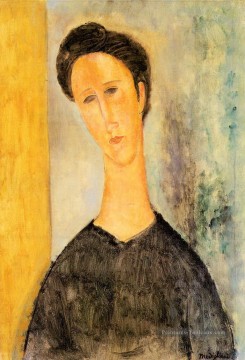 portrait Tableau Peinture - portrait d’une femme 1 Amedeo Modigliani